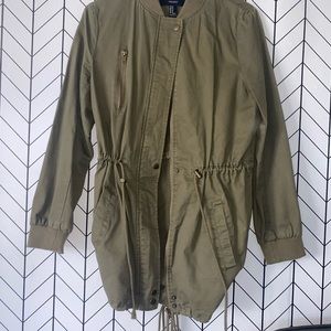 Forever 21 navy green jacket